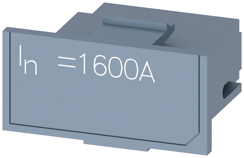 MÓDULO DE CORRENTE NOMINAL 1600A EXCLUSIVAMENTE MCCB ACESSÓRIOS PARA DISJUNTOR 3VW90110AA61 SIEMENS