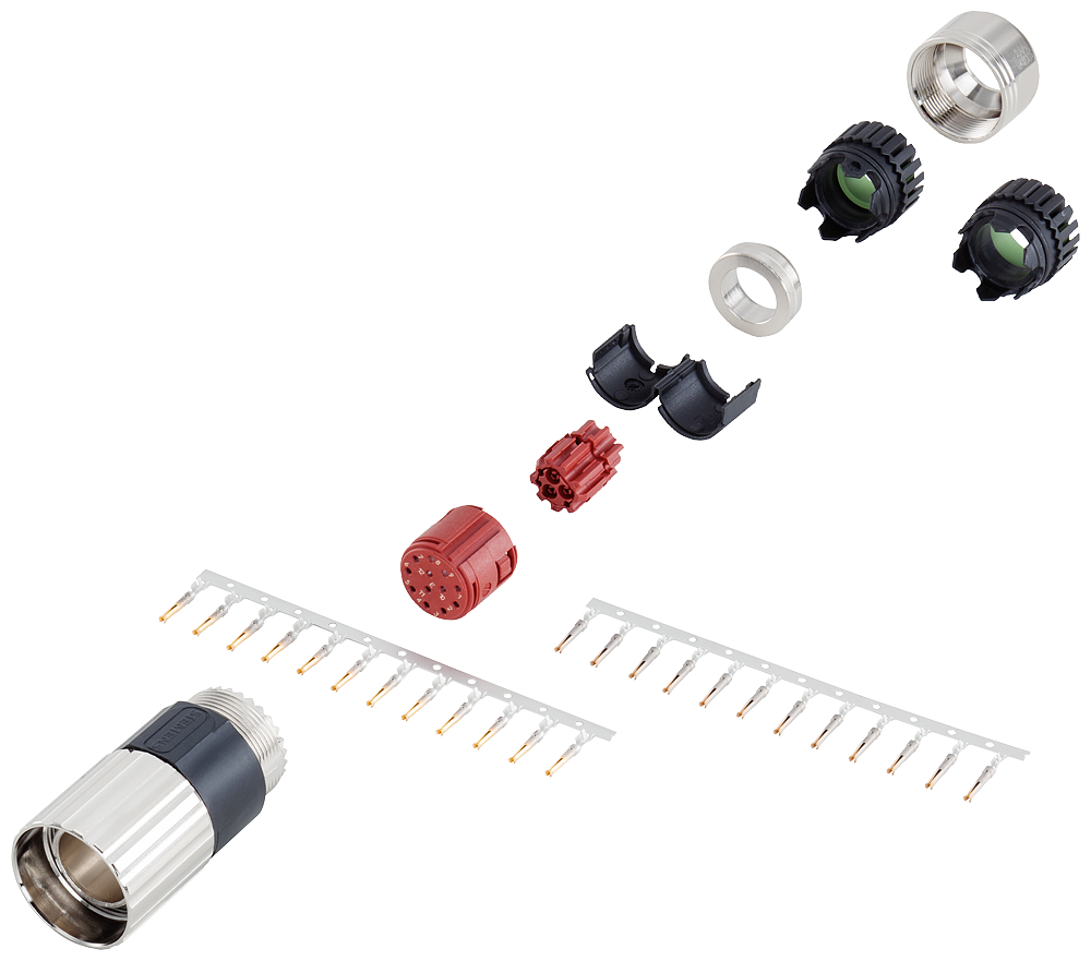 [Imagem CONECTOR DE SINAL 12 PIN 6FX20030SU12 SIEMENS]