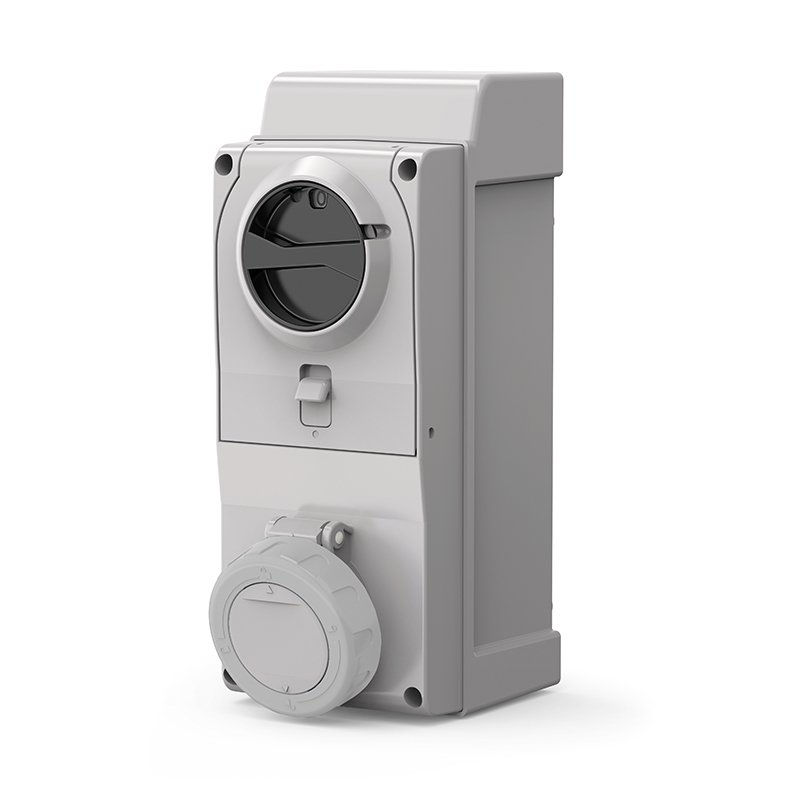 [Imagem do produto TOMADA DE PAREDE  COM FUSÍVEL 2P+T 16A 8H 508.16838 SCAME]