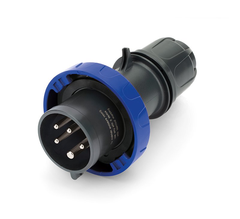 [Imagem do produto PLUGUE MÓVEL 30A 4P 5W 9H IP67 SCA530P9W SCAME]