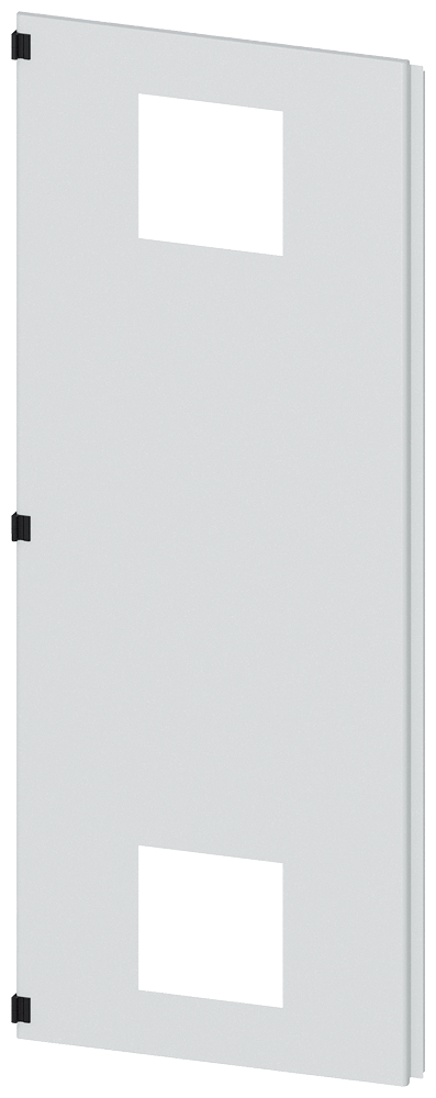 METADES DA PORTA ESQUERDA COM CORTE PARA VENTILADOR DO FILTRO 8MF12802UT253BA2 SIEMENS