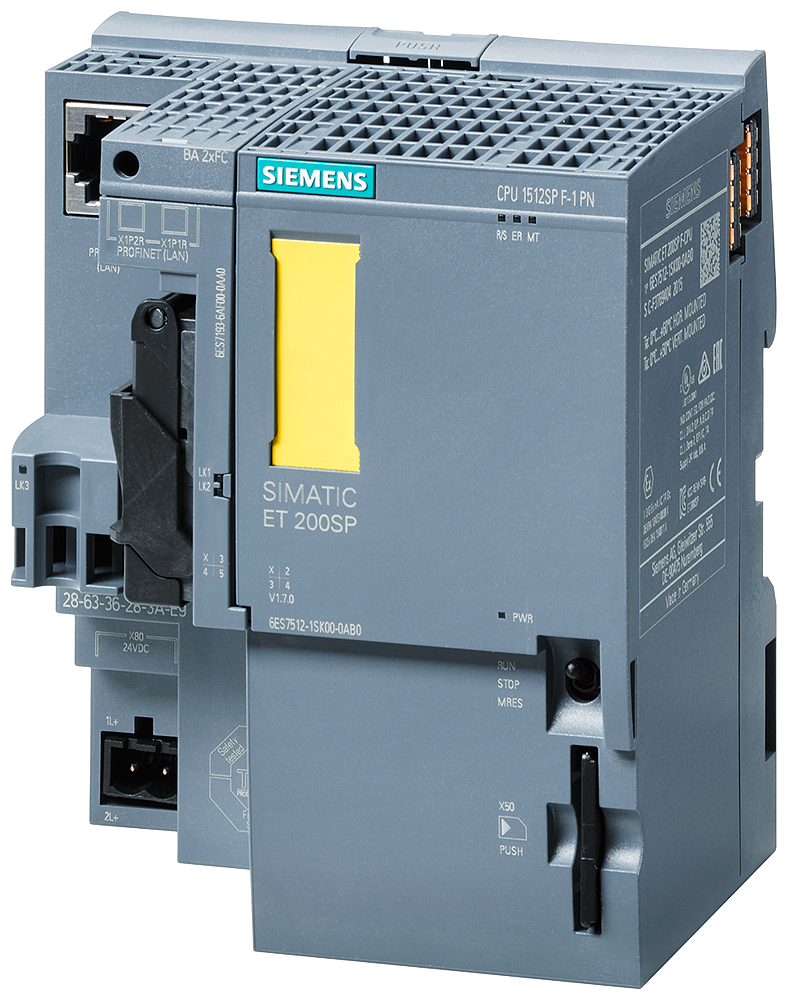 [Imagem do produto SIPLUS ET 200SP CPU 1512SP F-1 PN -40 ... +70 °C COM REVESTIMENTO CONFORMAL BASEADO 6AG15121SK017AB0 SIEMENS]