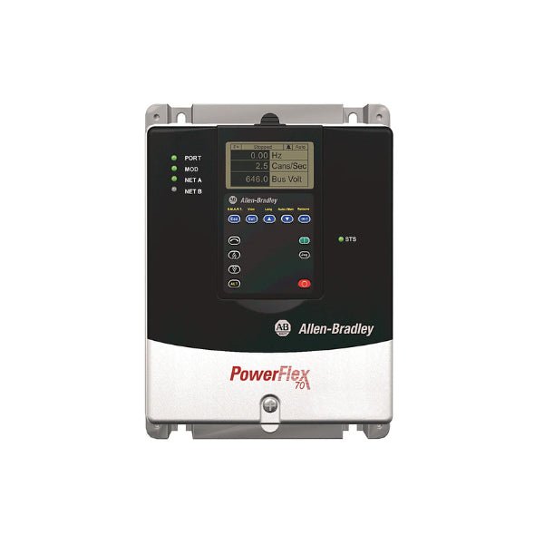 [Imagem do produto INVERSOR DE FREQUÊNCIA 5A/2,2KW 20A PF70 20AC5P0A0AYNANC1 ROCKWELL ALLEN BRADLEY]