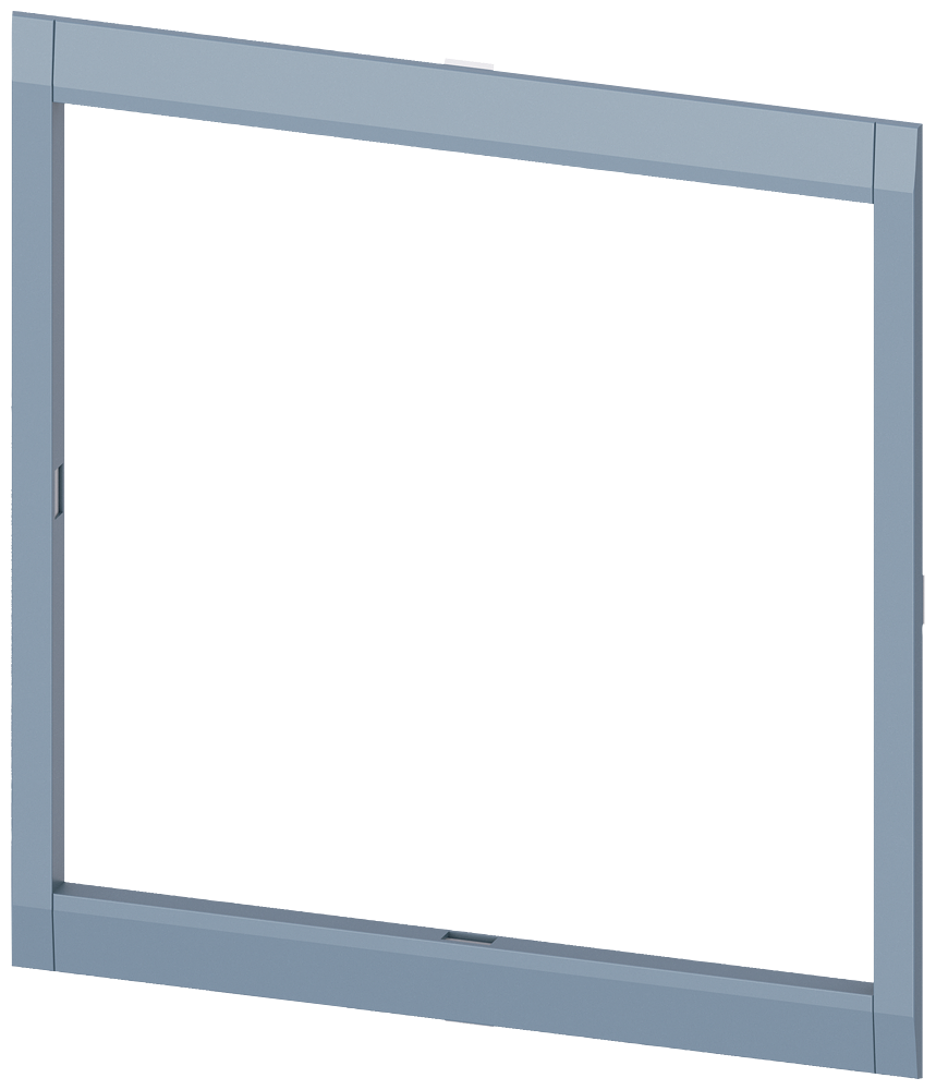 [Imagem MOLDURA DE PAINEL 200,3 X 193,8 MM (L X A) ACESSÓRIOS PARA: DISJUNTOR DE 3 POLOS 3VA95030SB20 SIEMENS]