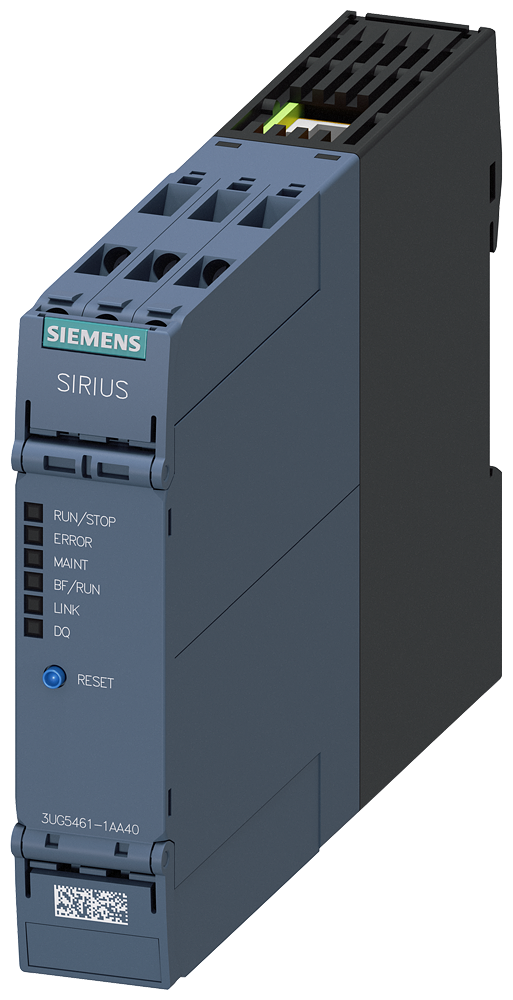 [Imagem do produto RELÉ DE MONITORIZAÇÃO DA CARGA DC PARA PROFINET, MÁX. 2X8A/1X16A, MÁX. 800V, ... 3UG54611AA40 SIEMENS]
