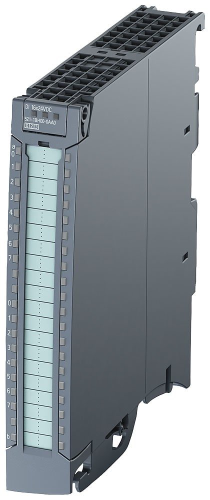 [Imagem MÓDULO ENTRADA DIGITAL ET200MP 16DI DC 24V 25MM TYP3 SIMATIC S7-1500 6ES75211BH100AA0 SIEMENS]