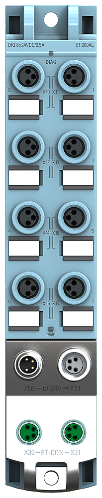 [Imagem ET 200AL: BASE BU-SEND FC P CON ET200SP 6ES71435BF000BA0 SIEMENS]