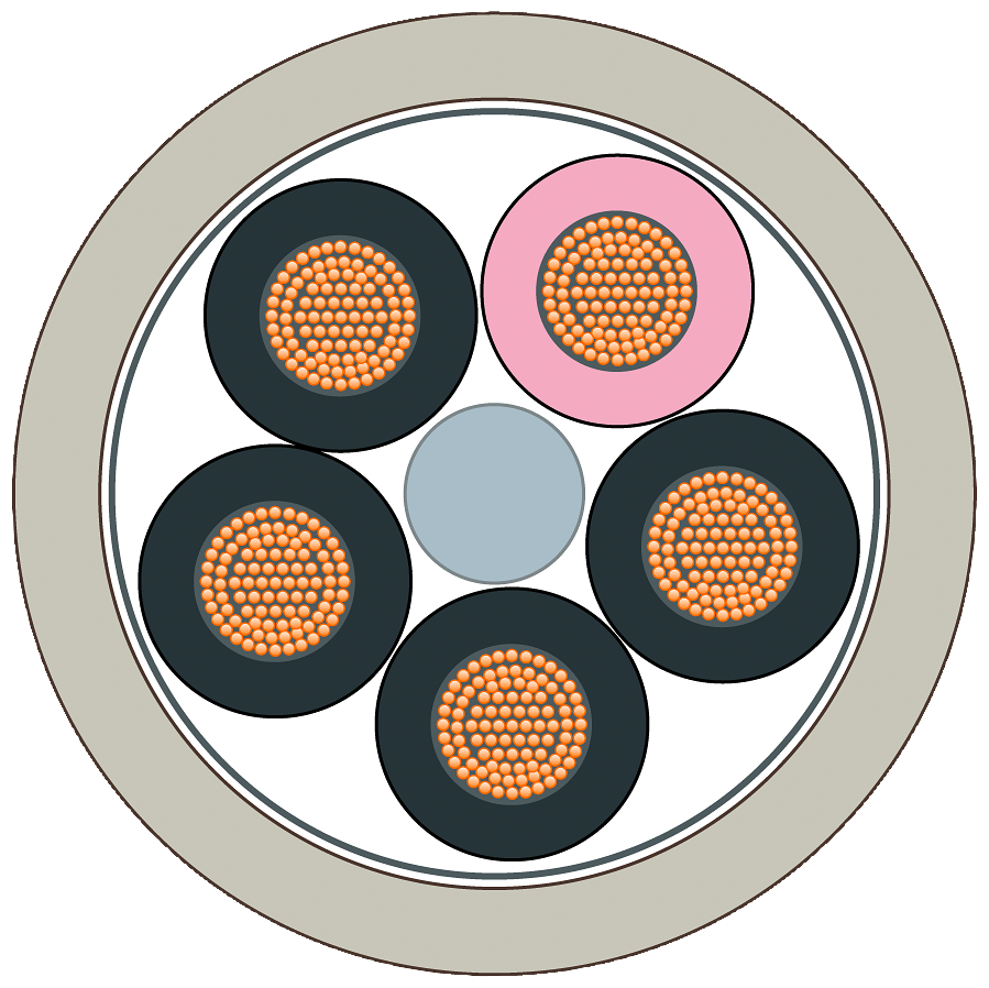 [Imagem do produto SIMATIC NET CABO DE ENERGIA P/ METRO 6XV18308AH10 SIEMENS]