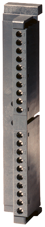 [Imagem do produto CONECTOR FRONTAL PARA MÓDULOS DE SINAL 20POLOS SIMATIC S7-300 6ES73921AJ001AB0 SIEMENS]