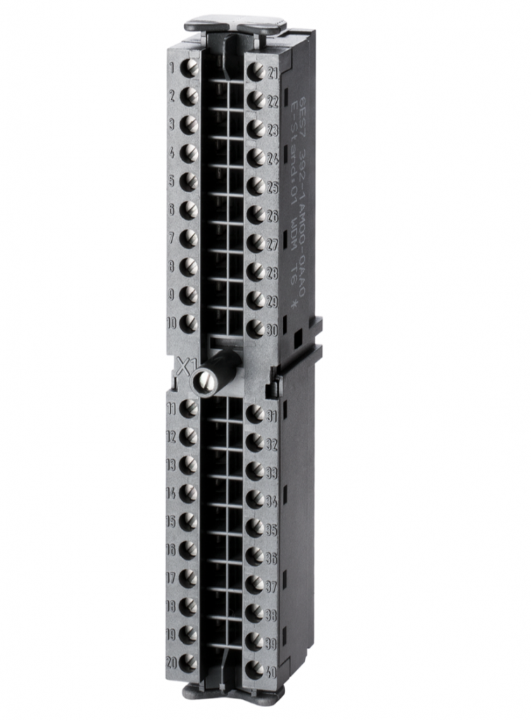 [Imagem CONECTOR FRONTAL 40 PINOS PARAFUSO SIMATIC S7-300 6ES73921AM000AA0 SIEMENS]
