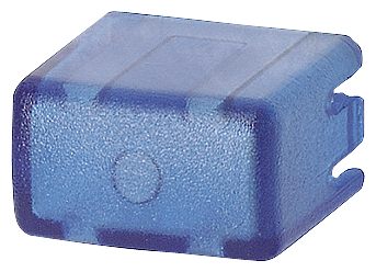 CONJUNTO DE CAPAS PARA BOTÃO 5TE48 CONJUNTO COM 5X AZUL/TRANSPARENTE 5TG8064 SIEMENS