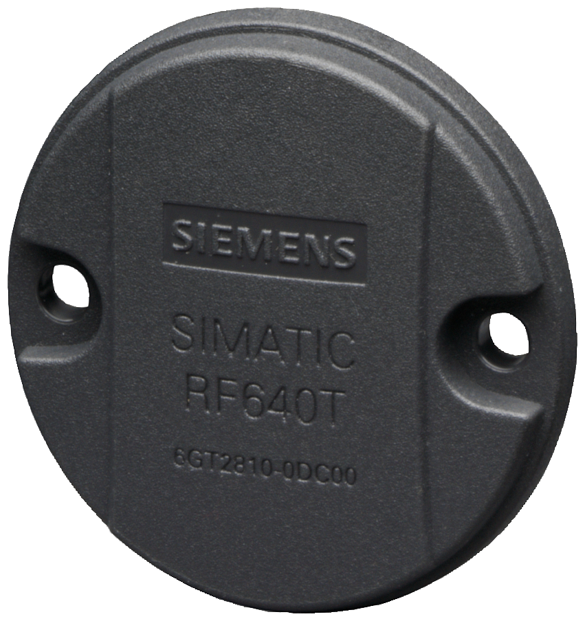 TRANSPONDER RF640T ETIQUETA FERRAMENTA ETSI EM METAL ISO 18000-6C EPC CLAS 6GT28102DC00 SIEMENS