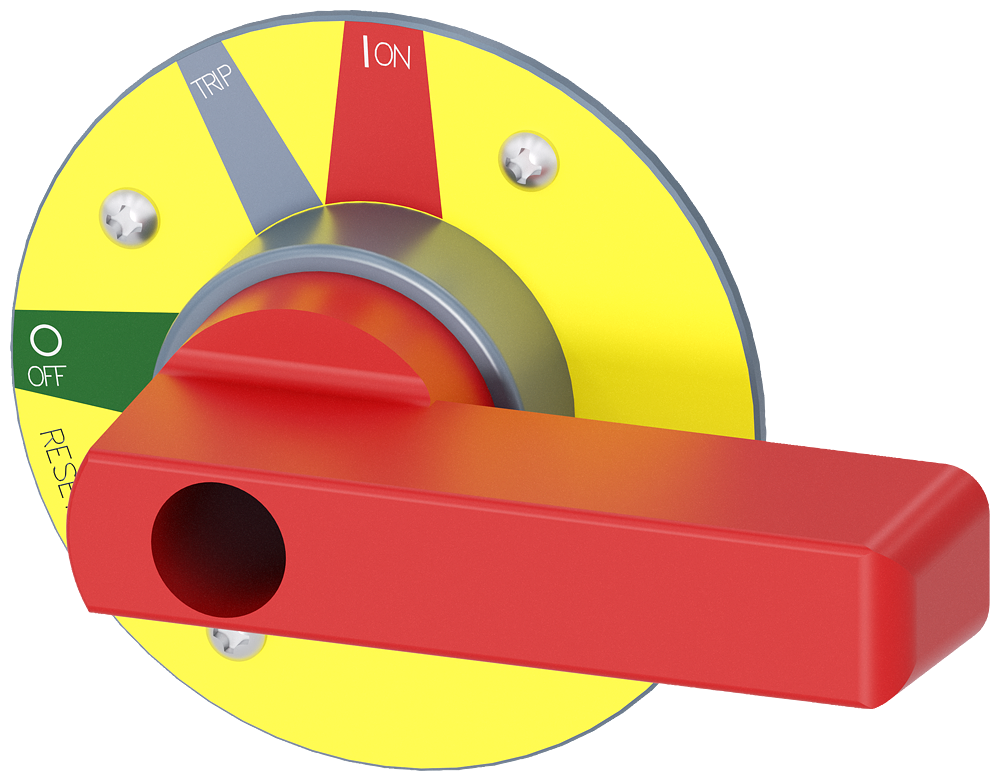 [Imagem PUNHO ADICIONAL PARA ACIONAMENTO GIRATÓRIO DO ACOPLAMENTO DA PORTA PARADA DE ... 3VA94870GC15 SIEMENS]
