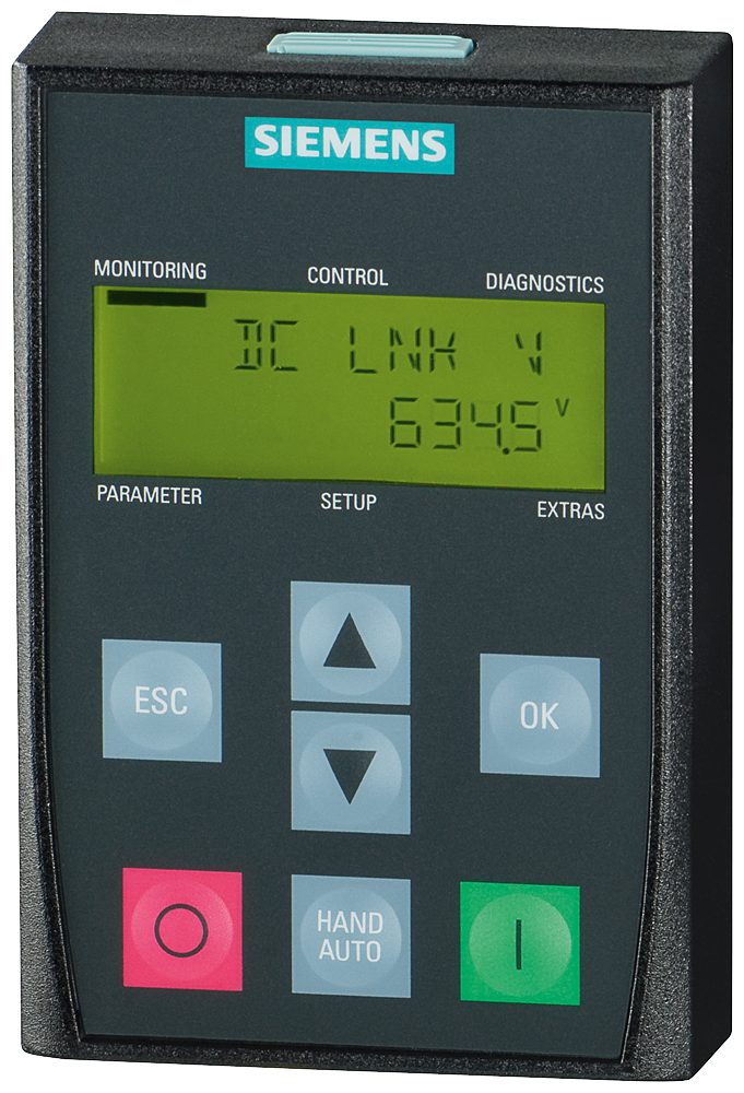PAINEL DE OPERAÇÃO BÁSICO BOP-2 PARA SINAMICS G120 6SL32550AA004CA1 SIEMENS