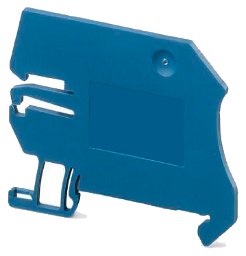 SUPORTE DE APOIO TERMINAL DE INSTALAÇÃO COR AZUL PARA CONEXÃO PARAFUSADA 8WH91410BC01 SIEMENS