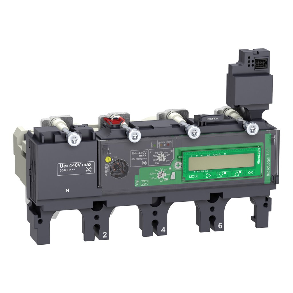 [Imagem MICROLOGIC 7.3E NSX400 630 570A 4P C6347E570 SCHNEIDER]