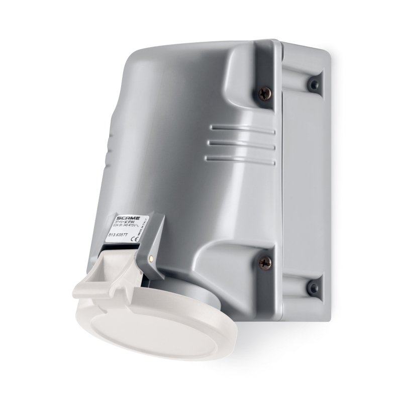 [Imagem do produto TOMADA DE PAREDE IP44 513.63538T SCAME]