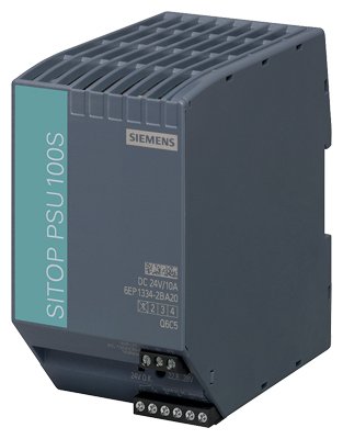 [Imagem do produto FONTE DE ALIMENTAÇÃO ESTABILIZADA E-240W 120/230V S-24V/10ACC SITOP SMART 6EP13342AA01 SIEMENS]