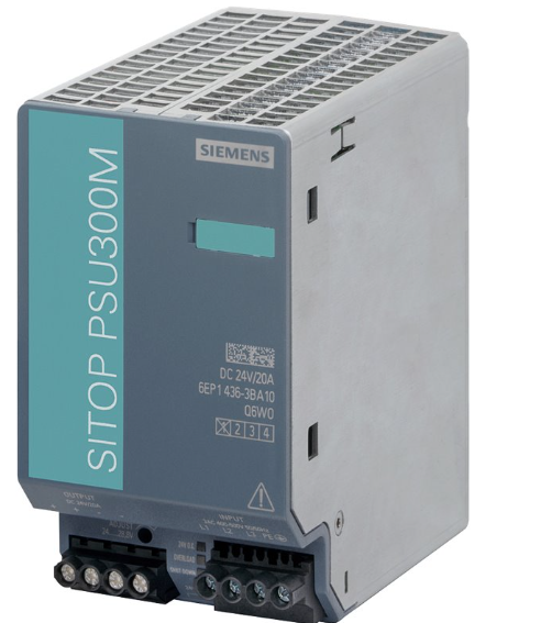 [Imagem do produto FONTE DE ALIMENTAÇÃO ESTABILIZADA E400/500VCA S24VCC 20A 6EP14363BA10 SIEMENS]