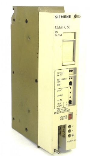 [Imagem do produto FONTE DE ALIMENTAÇÃO PARA S5-115U/H 120/230VCA 5VCC 7/15A SIMATIC S5 6ES59517LD21 SIEMENS]