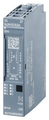 [Imagem MÓDULO SAÍDA DIGITAL 8S 24VCC SIMATIC ET200SP 6ES71326BF000CA0 SIEMENS]