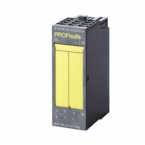 [Imagem MÓDULO ELETRÔNICO F. ET200S 4/8 F-DI PROFISAFE 24VCC SIMATIC DP 6ES71384FA040AB0 SIEMENS]