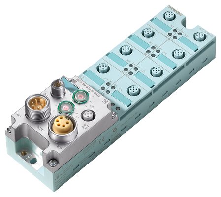 [Imagem ET 200ECO: BM141 16DI. 24V DC. 8X M12 6ES71413BH000XA0 SIEMENS]