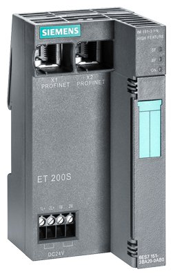 [Imagem MÓDULO INTERFACE IM 151-3 PN HF PARA ET 200S SIMATIC DP 6ES71513BA230AB0 SIEMENS]