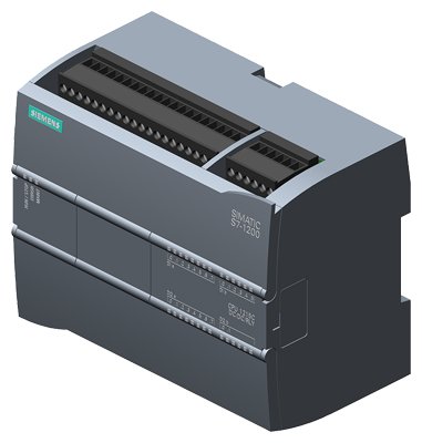 [Imagem CPU 1215C DC/DC/RLY 14DI/10DO/2AI/2AO 6ES72151HG400XB0 SIEMENS]