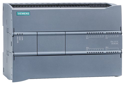 [Imagem CPU 1217C. DC/DC/DC. 14DI/10DQ/2AI/2AQ 6ES72171AG400XB0 SIEMENS]