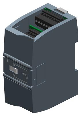 [Imagem MÓDULO DE ENTRADA DIGITAL 16 DI 24VCC SIMATIC S7-1200 6ES72211BH320XB0 SIEMENS]