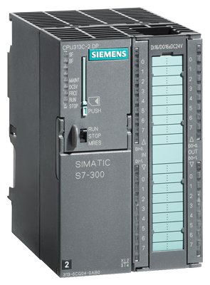 [Imagem CPU COMPACTA 313C-2 DP MPI 16 DI/16 DO 24V DC SIMATIC S7-300 6ES73136CG040AB0 SIEMENS]