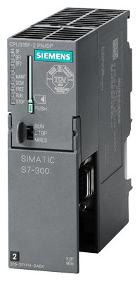 [Imagem CPU COMPACTA 315F-2 PN/DP 512KB MPI/DP 12MBIT ETHERNET/PROFINET S7-300 6ES73152FJ140AB0 SIEMENS]
