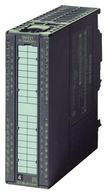 [Imagem MÓDULO ENTRADA DIGITAL ISOLADA 16 DI 24V DC 1X20 PÓLOS SIMATIC S7-300 SM 321 6ES73217BH010AB0 SIEMENS]