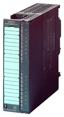 [Imagem MÓDULO DE ENTRADA/SAÍDA DIGITAL SM 323 8DI/8DO 24VCC 0.5A SIMATIC S7-300 6ES73231BH010AA0 SIEMENS]