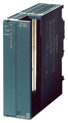 [Imagem PROCESSADOR COMUNICAÇÃO COM INTERFACE RS232C CP340 SIMATIC S7-300 6ES73401AH020AE0 SIEMENS]