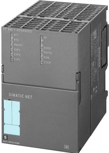 [Imagem MÓDULO PROCESSADOR COMUNICAÇÃO CP 343-1 6ES73431CX100XE0 6ES73431EX210XE0 SIEMENS]