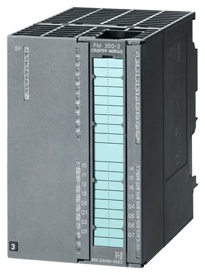[Imagem MÓDULO CONTADOR FM 350-2FREQUÊNCIA/VELOCIDADE 8 CANAIS 20 KHZ SIMATIC S7-300 6ES73502AH010AE0 SIEMENS]