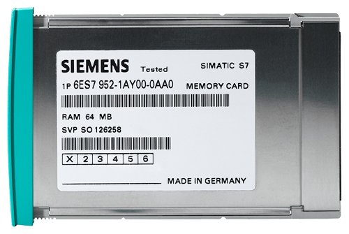 [Imagem S7-400: CARTÃO DE MEMÓRIA RAM 4MB 6ES79521AM000AA0 SIEMENS]