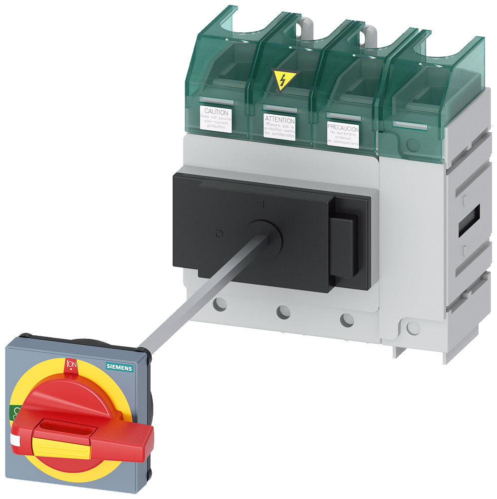 SECCIONADOR DE CORTE EM CARGA 3LD5 UL INTERRUPTOR DE PARADA DE EMER 3LD56100TL13 SIEMENS