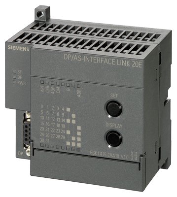 [Imagem GATEWAY DE COMUNICAÇÃO DP PARA AS-I LINK 20 VERSÃO 3.0 6GK14152AA10 SIEMENS]