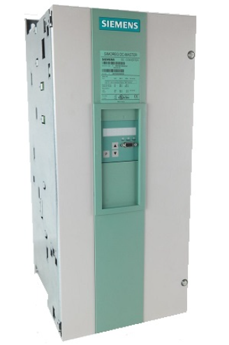 [Imagem CONVERSOR DE CORRENTE TRIFÁSICO/BIFÁSICO 1Q 400A 400/485V 6RA70816DS220 SIEMENS]