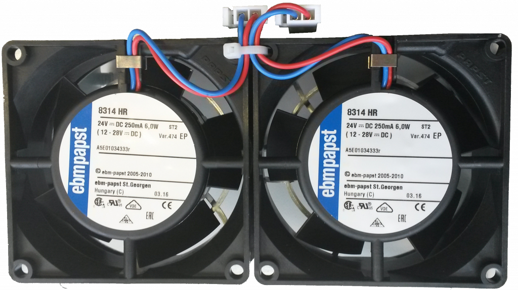 [Imagem KIT VENTILADOR SINAMICS S120 2 VENTILADORES REBITE PARAMONTAGEM INTERFACE ATIVA 36KW BOOKSIZE 6SL31600AF300AA0 SIEMENS]