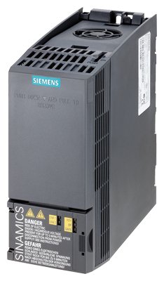 [Imagem INVERSOR DE FREQUÊNCIA TRIFÁSICO 0,75KW 2,20A 380/480V 47/63HZ RFI PROFIBUS-DP 6SL32101KE123AP2 SIEMENS]