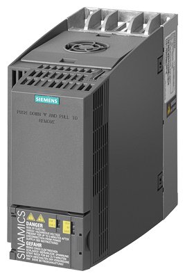 [Imagem INVERSOR DE FREQUÊNCIA TRIFÁSICO 5,5KW 12,5A 380/480V 47/63HZ PROFIBUS-DP SINAMICS SINAMICS G120C 6SL32101KE213AP1 SIEMENS]