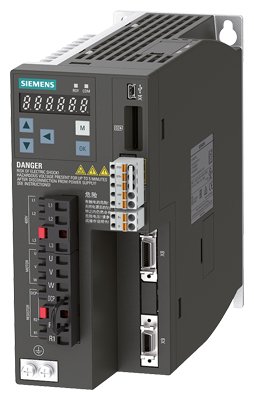 [Imagem SERVODRIVE TRIFÁSICO 0,75KW 2,1A 380/480V 45/66HZ IP20 SINAMICS V90 6SL32105FE108UF0 SIEMENS]