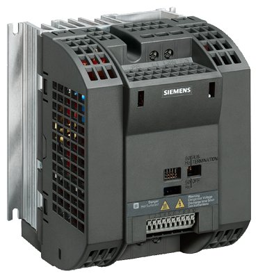 [Imagem INVERSOR  DE FREQUÊNCIA MONOFÁSICO 1,5KW 7,8A 200/240V 47/63HZ 6SL32110AB215UA1 SIEMENS]