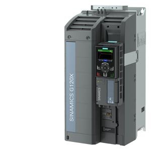 [Imagem INVERSOR DE FREQUÊNCIA TRIFÁSICO 30KW 60A 380/480V 47/63HZ PROFINET PN SINAMICS G120X 6SL32203YE340AF0 SIEMENS]