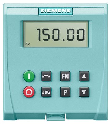[Imagem PAINEL OPERAÇÃO BÁSICO G110 6SL32550AA004BA1 SIEMENS]