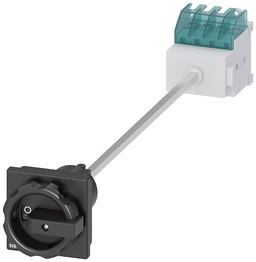 [Imagem do produto SENTRON, SECCIONADOR DE CORTE EM CARGA 3LD, CHAVE PRINCIPAL, DE 4 POLOS, IU:  3LD20131TL51 SIEMENS]